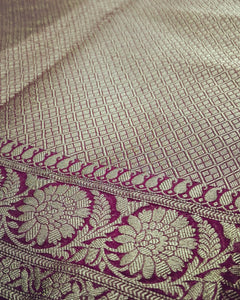 DP-W16304 Pink Kora sari
