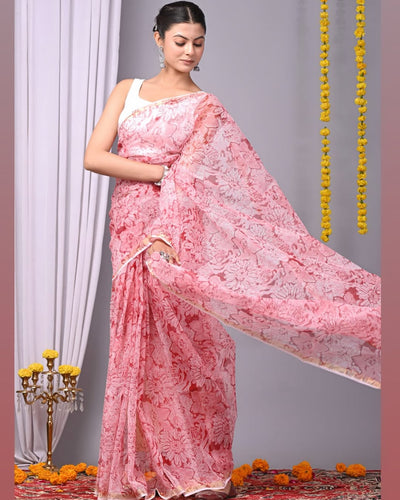 IT-X14325 Pink Kota saree