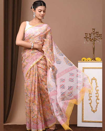 IT-X14328 Mustard Kota saree