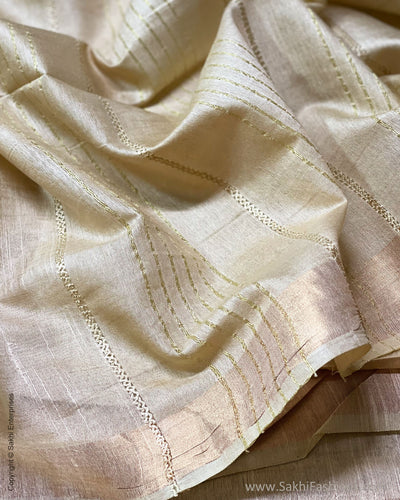 IT-V04206 Cream soft Silk