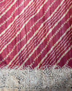 IT-V10858 Ruby Pink Cutwork
