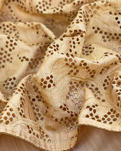 IT-V15815 Mustard CutWork
