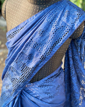 Load image into Gallery viewer, IT-V15817 Blue CutWork
