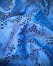 Load image into Gallery viewer, IT-V15817 Blue CutWork
