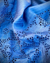 Load image into Gallery viewer, IT-V15817 Blue CutWork