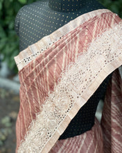 Load image into Gallery viewer, IT-V03997 Brown Cutwork