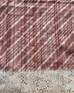 IT-V03997 Brown Cutwork