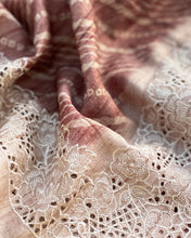 Load image into Gallery viewer, IT-V03997 Brown Cutwork