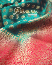 Load image into Gallery viewer, DP-S25691 Banarsi Silk Saree