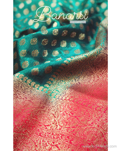 DP-S25691 Banarsi Silk Saree