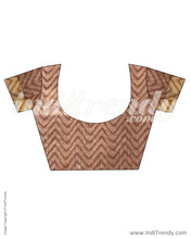 Load image into Gallery viewer, IMR-11273 - Multi &amp; Peach Blended Tussar Saree