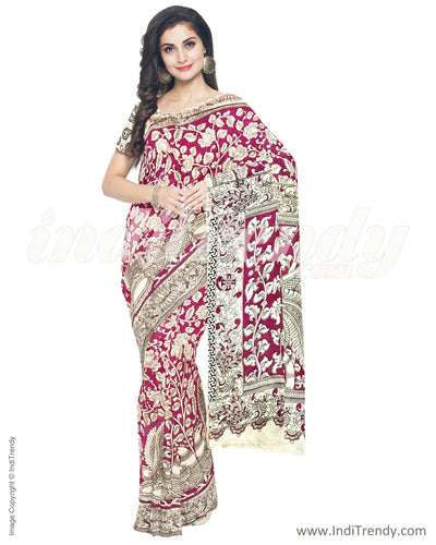 IMR-20730 Pink Kalam silk