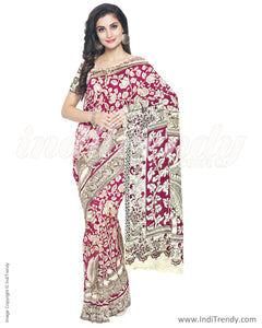 IMR-20730 Pink Kalam silk