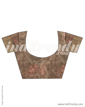Load image into Gallery viewer, IMR-23344 - Rust &amp;  Blended Chanderi  Saree