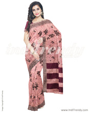 Load image into Gallery viewer, IMS-13031 - Peach &amp; Blended Tussar Saree