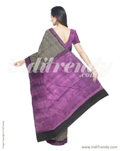 Load image into Gallery viewer, ITS-12830 - Black &amp;  White Pure Tussar Saree