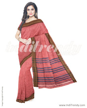 Load image into Gallery viewer, ITS-14702 - Peach &amp;  Cotton Saree