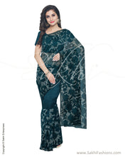 Load image into Gallery viewer, ITS-18803 - Blue &amp;  Faux Tussar Saree