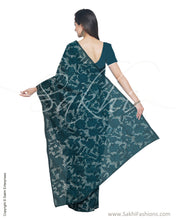 Load image into Gallery viewer, ITS-18803 - Blue &amp;  Faux Tussar Saree